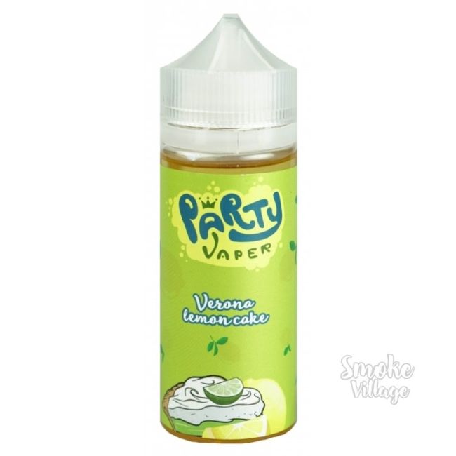 PARTY VAPER Verona Lemon Cake 3mg, 120ml PARTY VAPER Verona Lemon Cake 3mg, 120ml