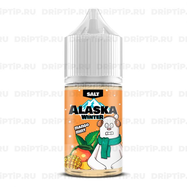 Жидкость Alaska Winter Salt - Mango Mint 