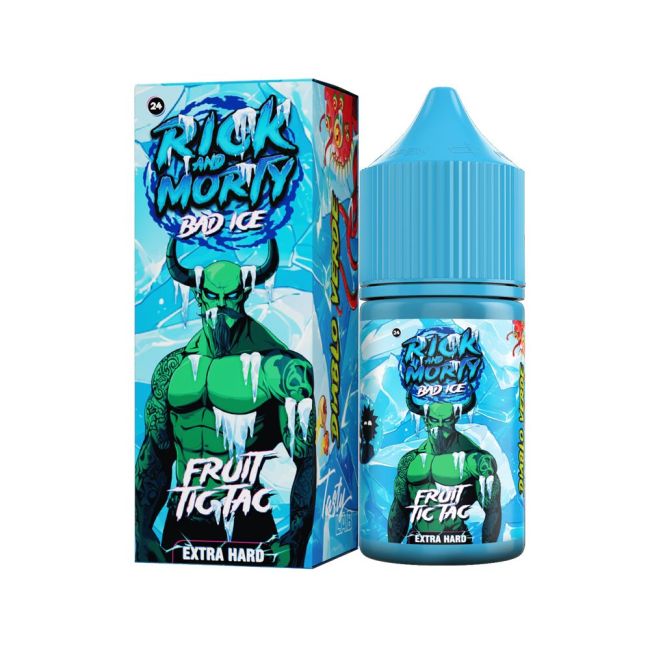 Жидкость Rick and Morty Salt Bad Ice - Фруктовый Тик- Так Жидкость Rick and Morty Salt Bad Ice - Фруктовый Тик- Так
