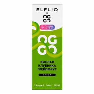 ElfLiq X Oggo Sour Salt - Кислая Клубника Грейпфрут ElfLiq X Oggo Sour Salt - Кислая Клубника Грейпфрут