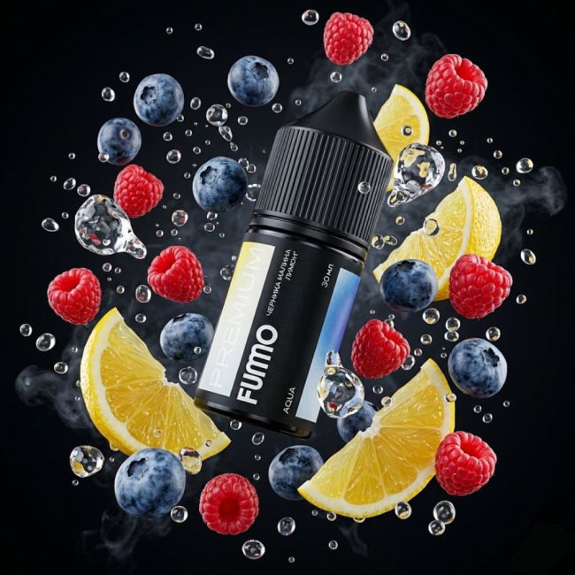 Жидкость Fummo Aqua Salt - Черника Малина Лимон Жидкость Fummo Aqua Salt - Черника Малина Лимон