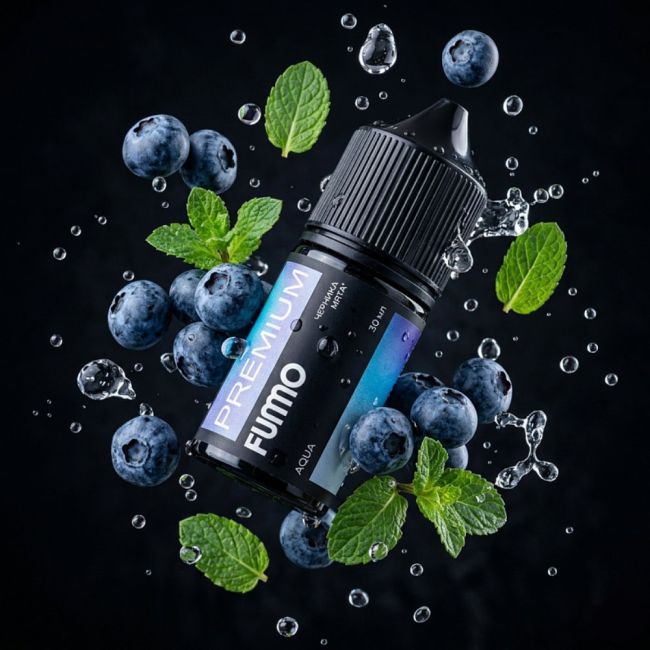 Жидкость Fummo Aqua Salt - Черника Мята Жидкость Fummo Aqua Salt - Черника Мята