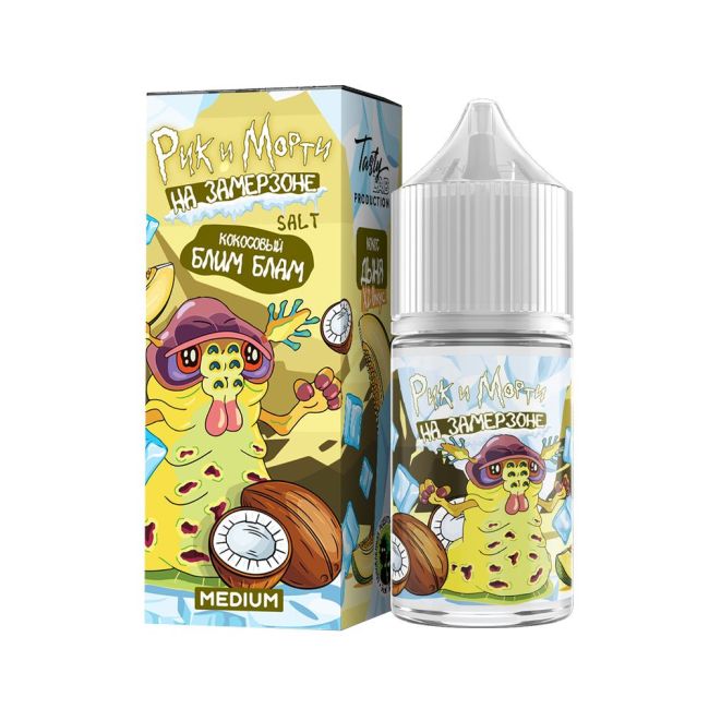 Жидкость Rick And Morty На Замерзоне - Кокос Дыня Жидкость Rick And Morty На Замерзоне - Кокос Дыня