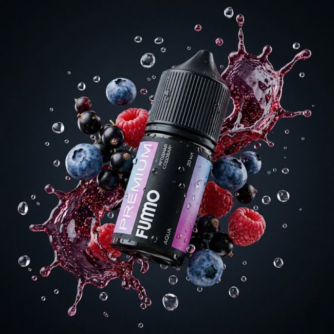 Жидкость Fummo Aqua Salt - Ягодная Содовая 