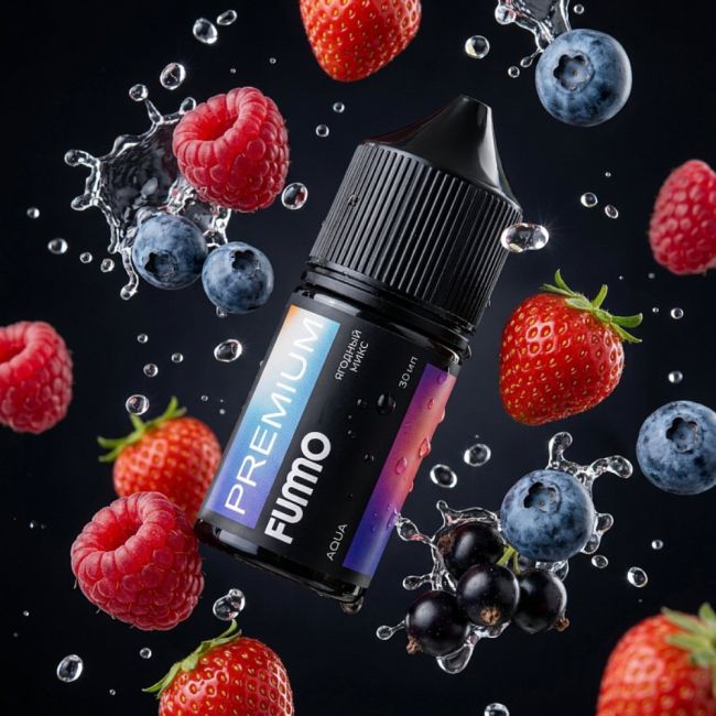 Жидкость Fummo Aqua Salt - Ягодный Микс Жидкость Fummo Aqua Salt - Ягодный Микс