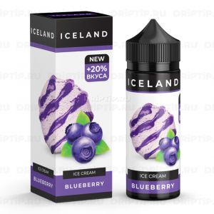 Iceland Ice Cream - Blueberry Iceland Ice Cream - Blueberry