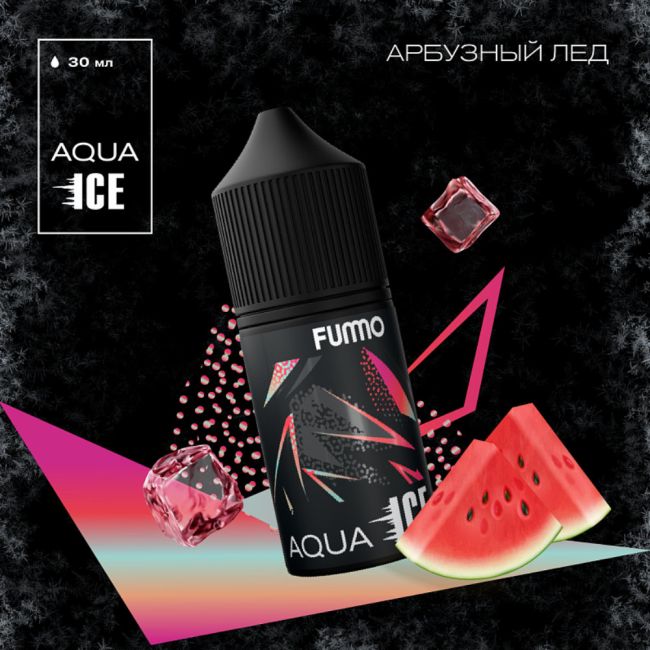 Жидкость Fummo Aqua Ice Salt - Арбузный Лёд Жидкость Fummo Aqua Ice Salt - Арбузный Лёд