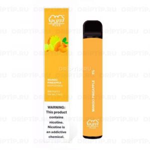 Одноразовая электронная сигарета Puff Bar Plus - Mango Pineapple
