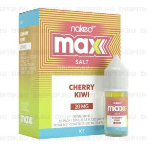 Naked 100 Max Salt - Ice Cherry Kiwi Naked 100 Max Salt - Ice Cherry Kiwi