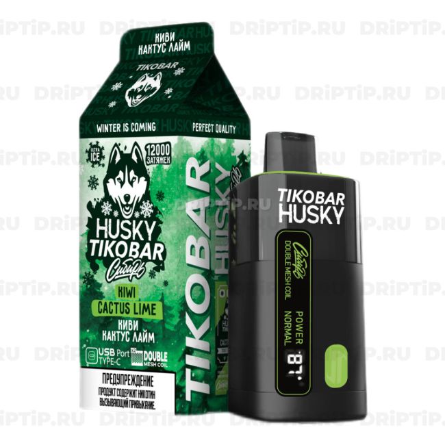 Husky Tikobar 12000 - Kiwi Cactus Lime Husky Tikobar 12000 - Kiwi Cactus Lime