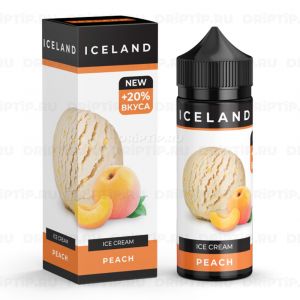 Iceland Ice Cream - Peach Iceland Ice Cream - Peach