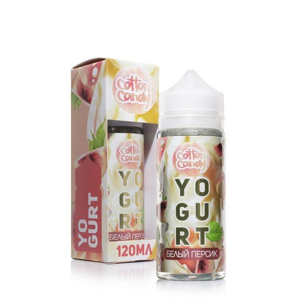 YOGURT Белый персик 120ml (+никобустер) YOGURT Белый персик 120ml (+никобустер)