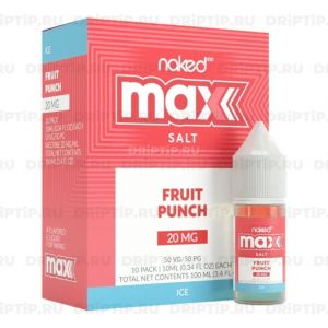 Naked 100 Max Salt - Ice Fruit Punch