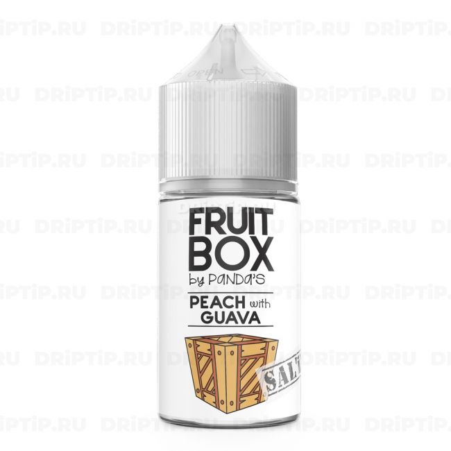 Fruitbox Salt - Peach With Guava Fruitbox Salt - Peach With Guava