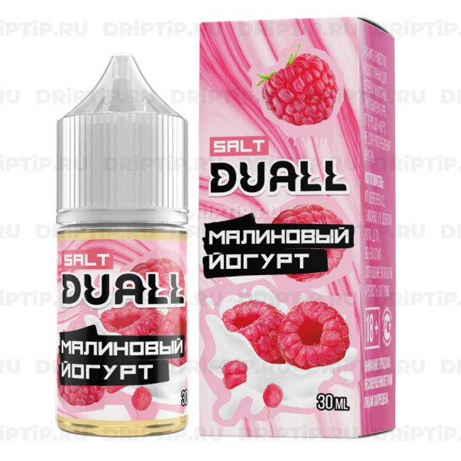 Жидкость Duall Zero - Малиновый йогурт Жидкость Duall Zero - Малиновый йогурт