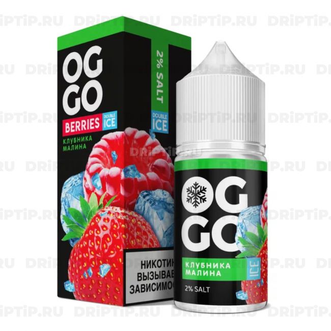 Жидкость Oggo Berries Ice Salt - Клубника Малина Жидкость Oggo Berries Ice Salt - Клубника Малина