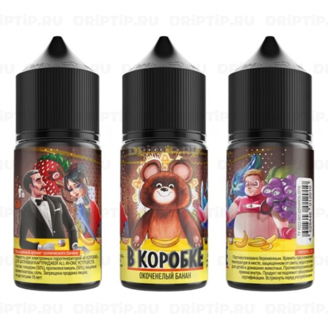 Жидкость В КОРОБКЕ - Окоченелый Банан Жидкость В КОРОБКЕ - Окоченелый Банан