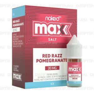 Naked 100 Max Salt - Ice Red Razz Pomegranate Naked 100 Max Salt - Ice Red Razz Pomegranate