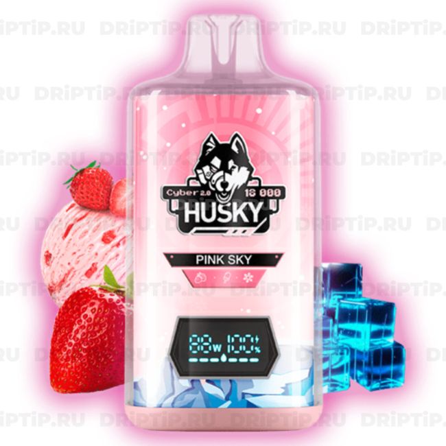 Husky Cyber 2.0 18000 - Pink Sky Husky Cyber 2.0 18000 - Pink Sky