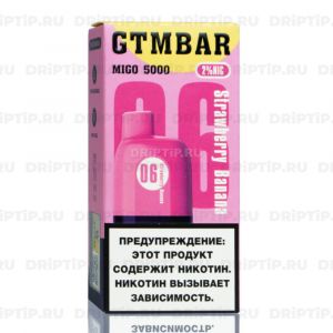 GTM BAR Migo 5000 - Strawberry Banana GTM BAR Migo 5000 - Strawberry Banana