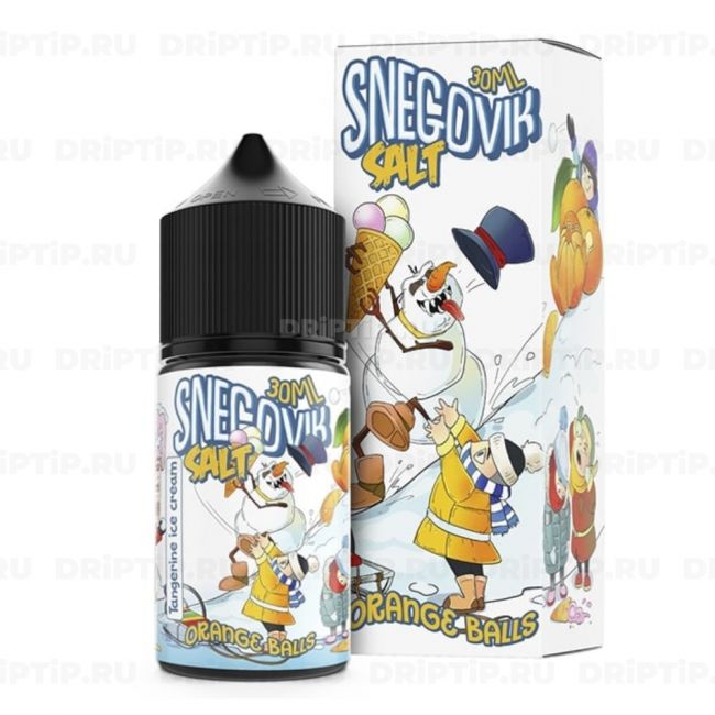 Жидкость Snegovik Salt - Orange Balls Жидкость Snegovik Salt - Orange Balls