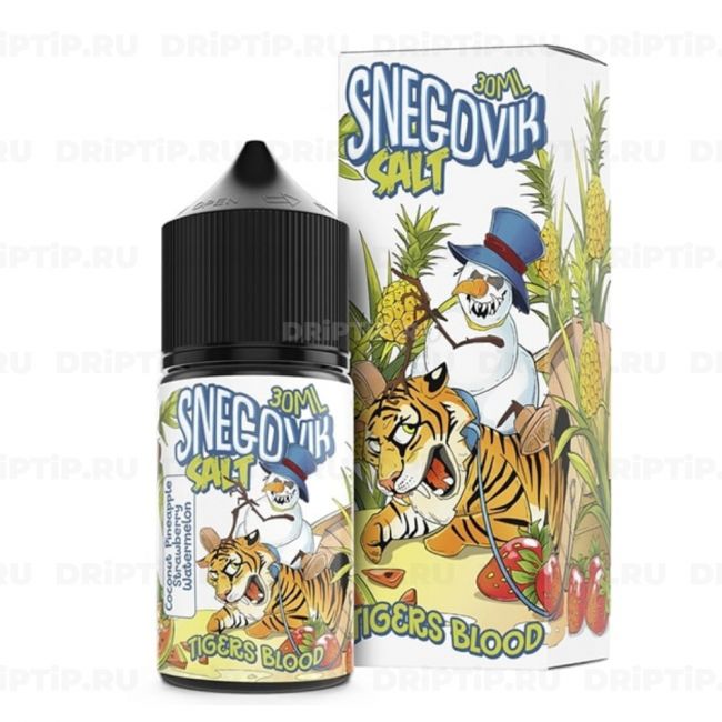 Жидкость Snegovik Salt - Tigers Blood Жидкость Snegovik Salt - Tigers Blood