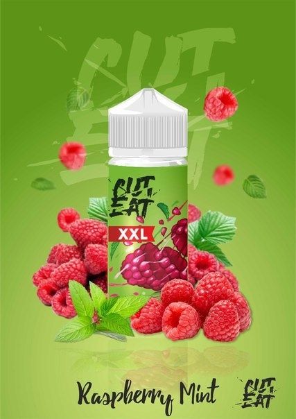 CUT EAT Raspberry Mint 0mg, 120ml