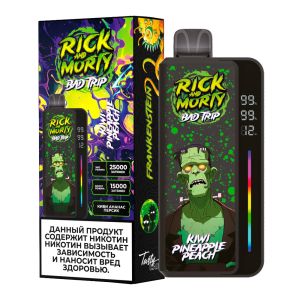 Rick and Morty Bad Trip 25000 - Киви Ананас Персик