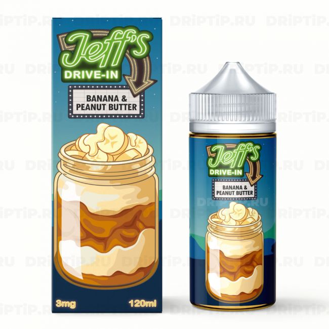 Jeff's Drive-In - Banana & Peanut Butter Jeff's Drive-In - Banana & Peanut Butter