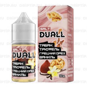 Duall Salt - Табак Трюфель Грецкий Орех Ваниль Duall Salt - Табак Трюфель Грецкий Орех Ваниль