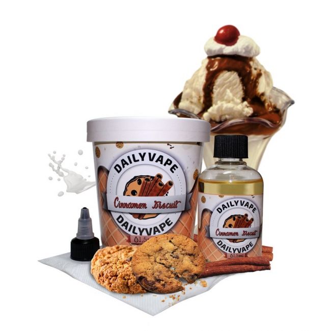 DAILY VAPE Cinnamon Biscuit 3mg, 120 ml DAILY VAPE Cinnamon Biscuit 3mg, 120 ml