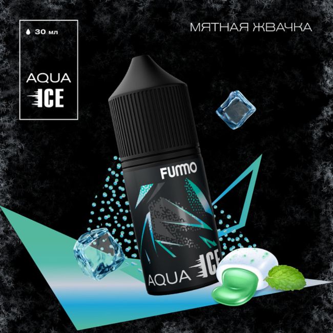 Жидкость Fummo Aqua Ice Salt - Мятная Жвачка 