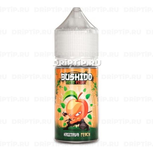Жидкость Bushido Mint Fight Salt - Kaginava Peach Жидкость Bushido Mint Fight Salt - Kaginava Peach