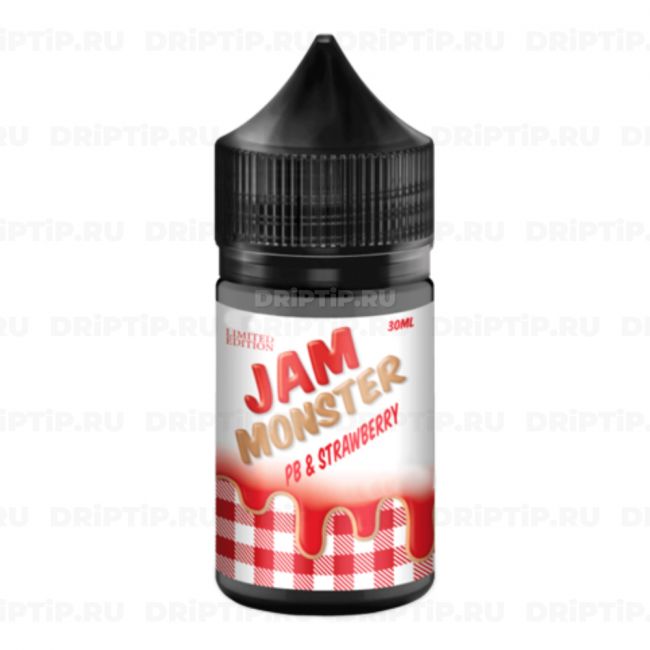 Жидкость Jam Monster - PB & Strawberry 30ml Жидкость Jam Monster - PB & Strawberry 30ml