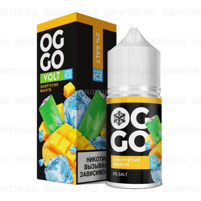 Жидкость Oggo Salt - Энергетик Манго Жидкость Oggo Salt - Энергетик Манго