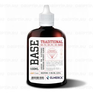 Основа ElMerck Traditional 35/55/10 100ml Основа ElMerck Traditional 35/55/10 100ml
