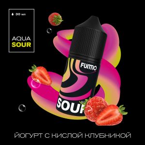 Fummo Aqua Sour Salt - Йогурт с Кислой Клубникой Fummo Aqua Sour Salt - Йогурт с Кислой Клубникой
