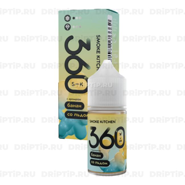 Жидкость SK 360 Salt - Банан Со Льдом Жидкость SK 360 Salt - Банан Со Льдом