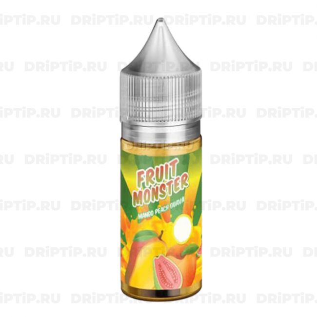 Жидкость Fruit Monster Salt - Mango Peach Guava 10ml Жидкость Fruit Monster Salt - Mango Peach Guava 10ml