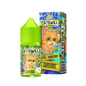 Catswill Sour Salt - Кислый Леденец с Виноградом Киви и Яблоком