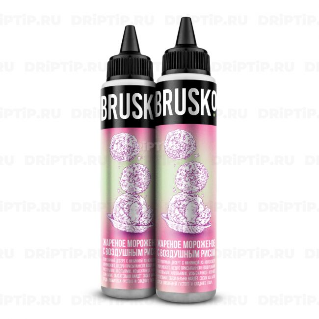 Жидкость Brusko - Жареное мороженое с воздушным рисом 