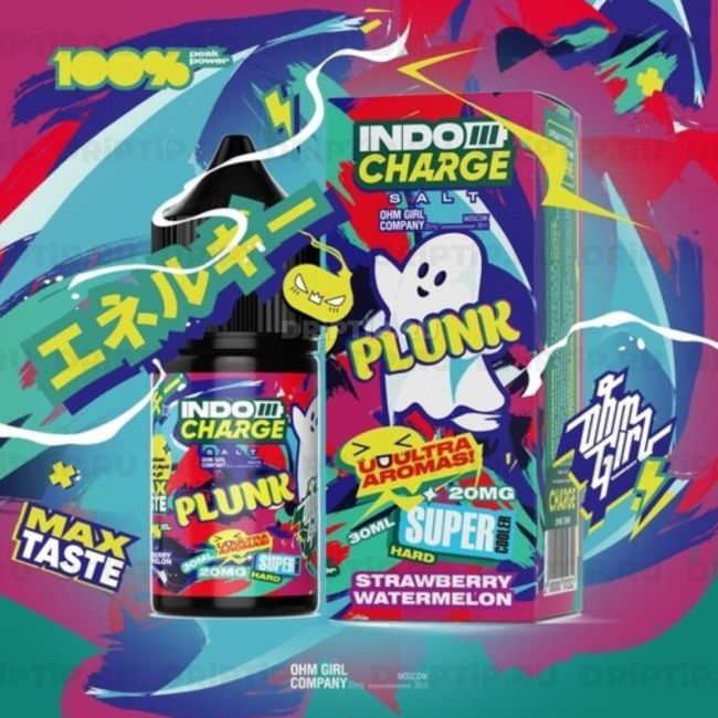 Жидкость Indo Charge Salt - Plunk Жидкость Indo Charge Salt - Plunk