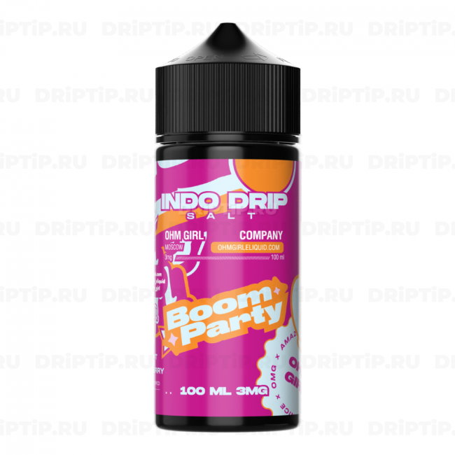 Жидкость Indo Drip - Boom Party Жидкость Indo Drip - Boom Party