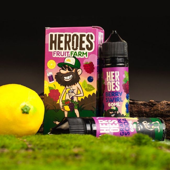 HEROES FruitFarm Pack 60ml+60ml 3mg HEROES FruitFarm Pack 60ml+60ml 3mg