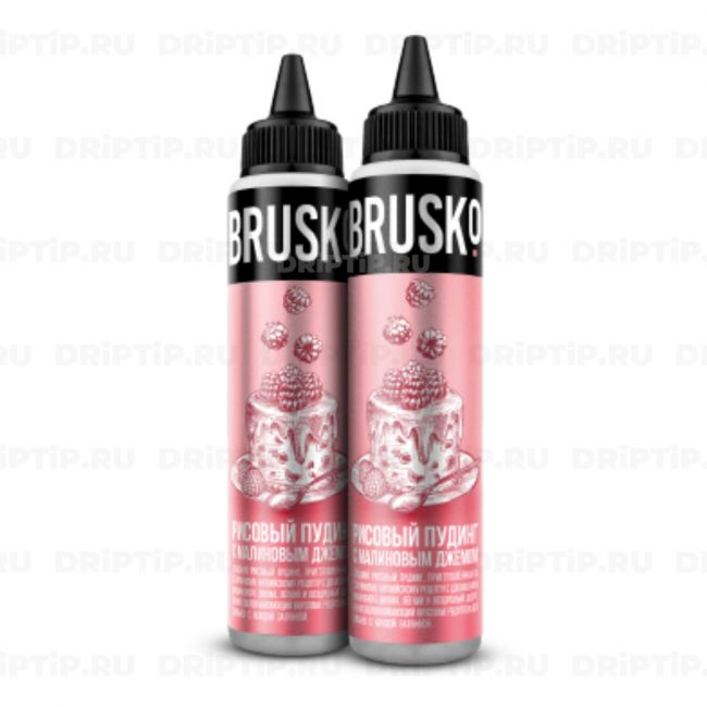 Жидкость Brusko - Рисовый пудинг с малиновым джемом Жидкость Brusko - Рисовый пудинг с малиновым джемом