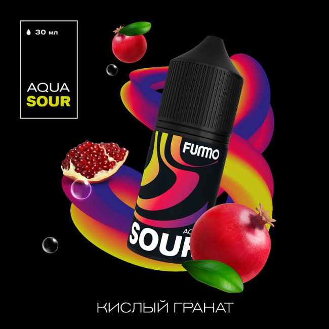 Жидкость Fummo Aqua Sour Salt - Кислый Гранат Жидкость Fummo Aqua Sour Salt - Кислый Гранат