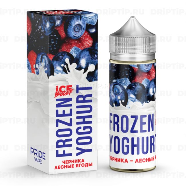 Жидкость Frozen Yoghurt Ice Boost - Черника-Лесные Ягоды Жидкость Frozen Yoghurt Ice Boost - Черника-Лесные Ягоды